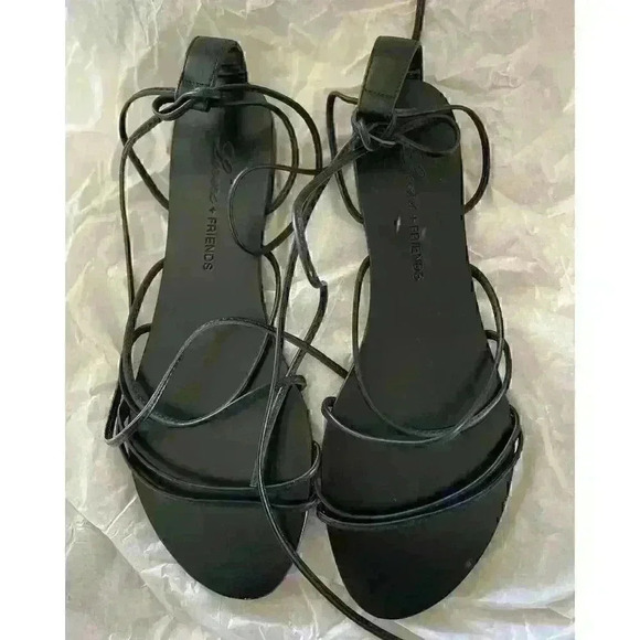 Lovers + Friends x RAYE Joey Sandals Size 8.5 SOLD OUT - Picture 4 of 6